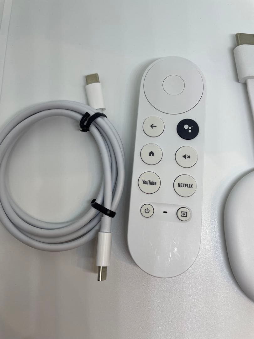 美品 Google Chromecast with TV 4K クロームキャスト