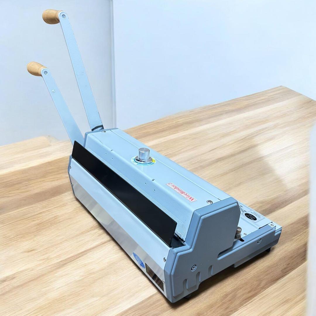 【業務用高耐久】RILECART WB340 製本機 A4 ワイヤー リング製本