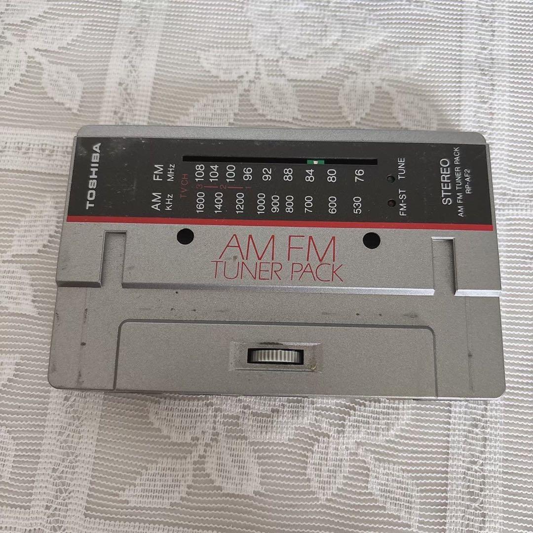 ◆TOSHIBA カセットプレイヤー　KT-VS2 AM/FM RP-AF2