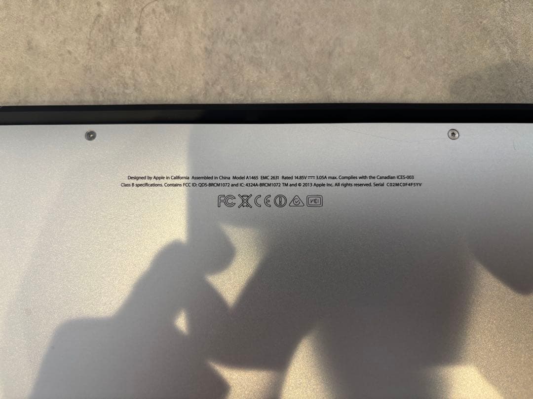 MacBook本体 2014 MacBook Air Core i7 8GB SSD128GB