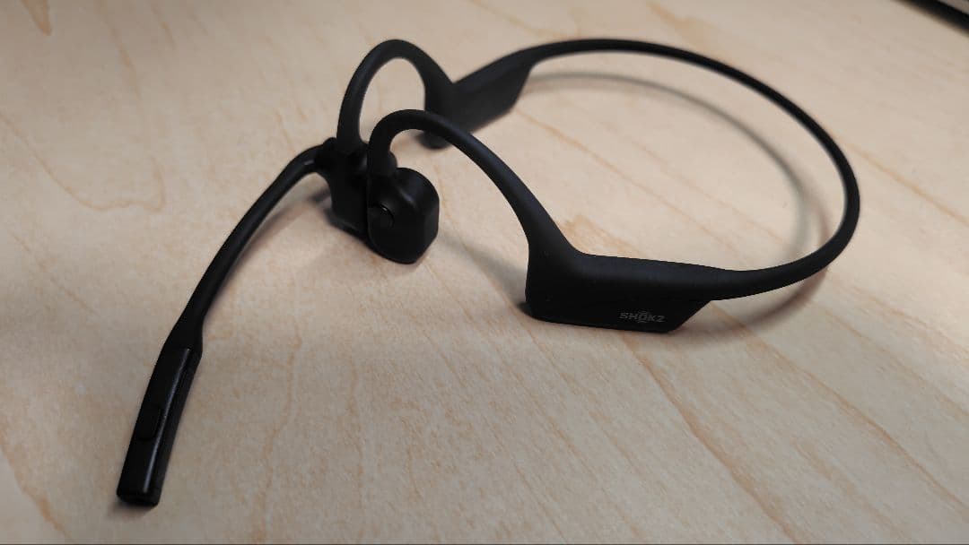超美品）SHOKZ OPENCOMM 2 骨伝導イヤホン