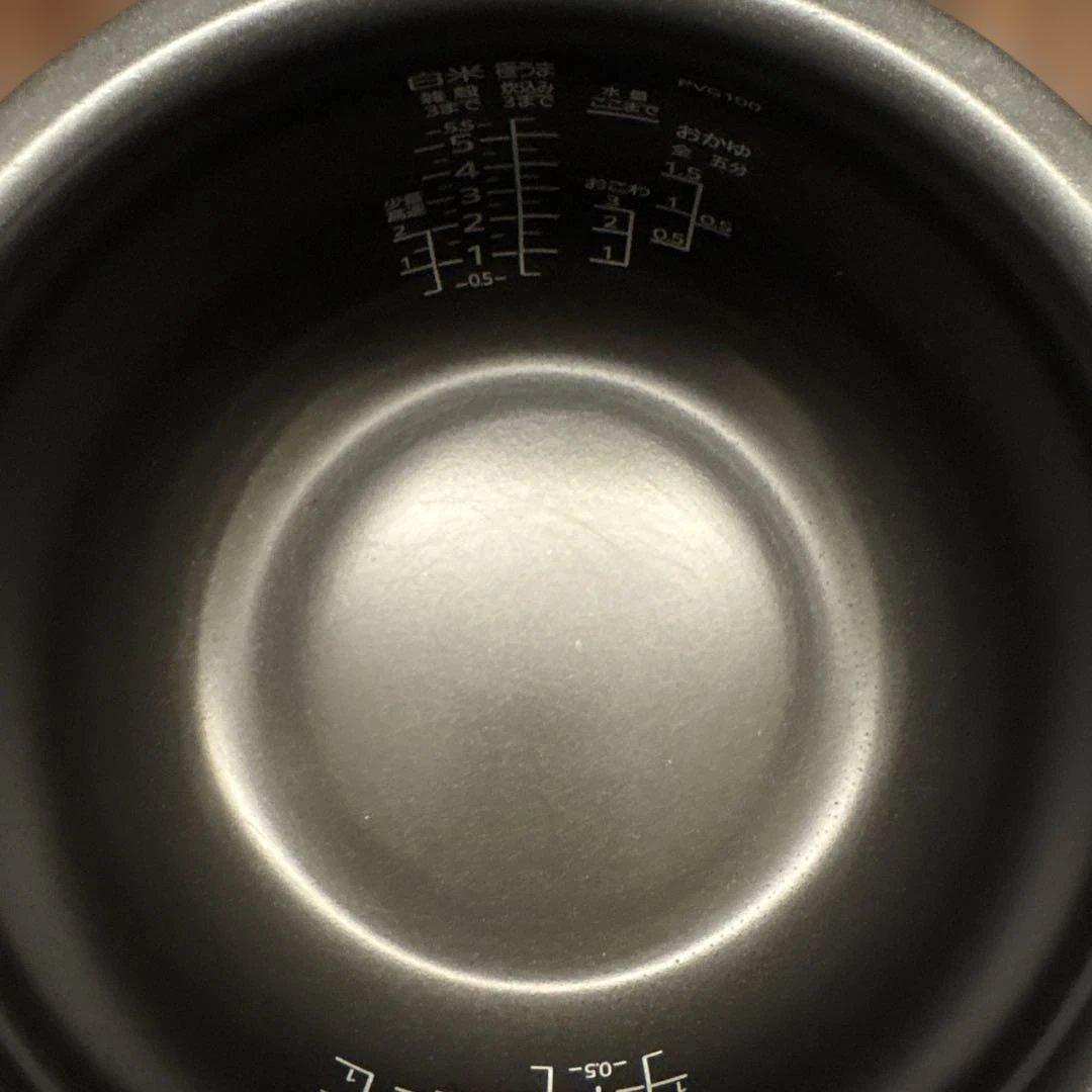 【美品】タイガー魔法瓶　圧力IHジャー炊飯器　5.5合炊き JPV-G100