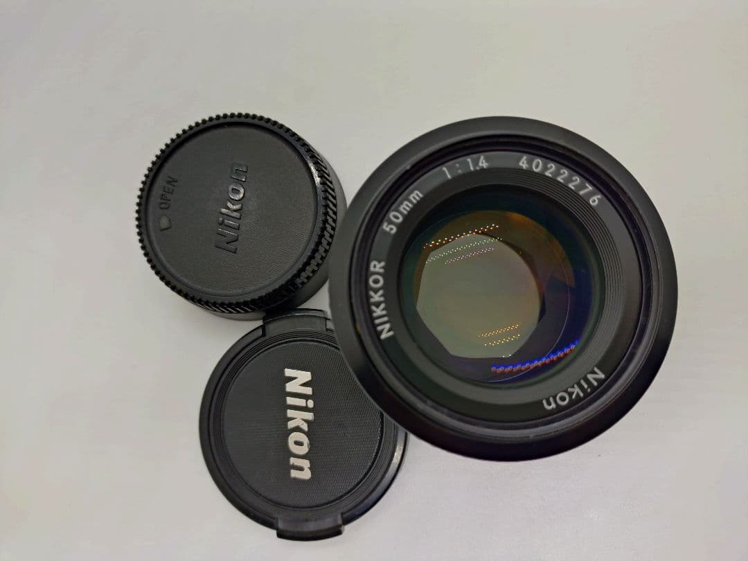 NIKON Ai NIKKOR 50mm f/1.4 レンズ