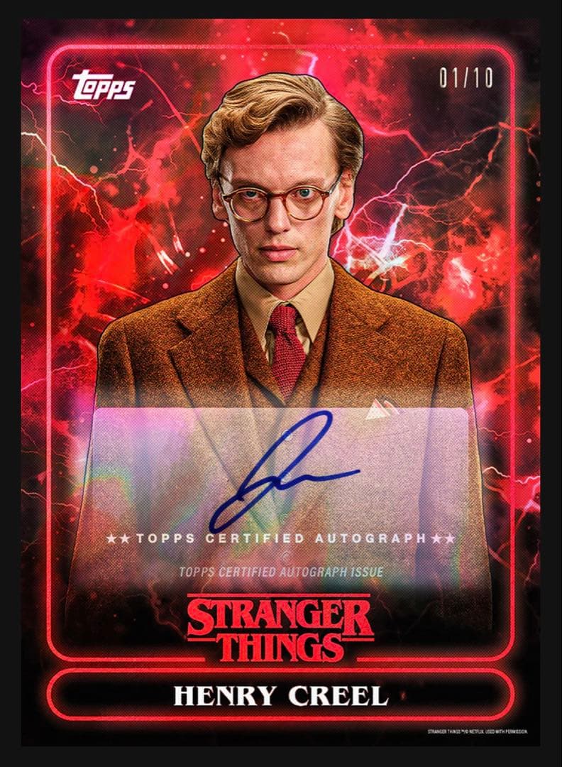 【期間限定出品】 2025 Topps Stranger Things Box