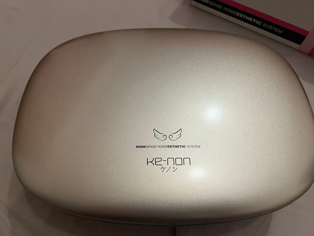 【美品】KE-NON 脱毛器ver8.6 シャンパンゴールド