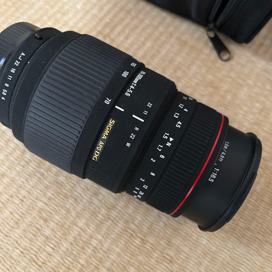 Sigma 70-300mmAPO DG MACROレンズ Pentax用