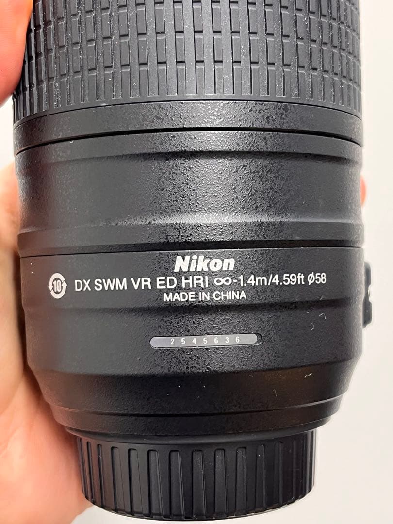美品！ Nikon ニコン ズームレンズ NIKKOR 55-300mm