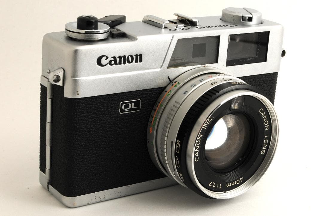 キヤノン Canonet QL17 フィルムカメラ かわいい