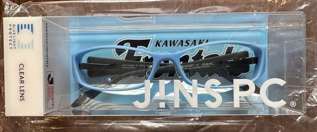 新品未使用★10チームJリーグ×JINS PCパッケージタイプ(クリアレンズ)