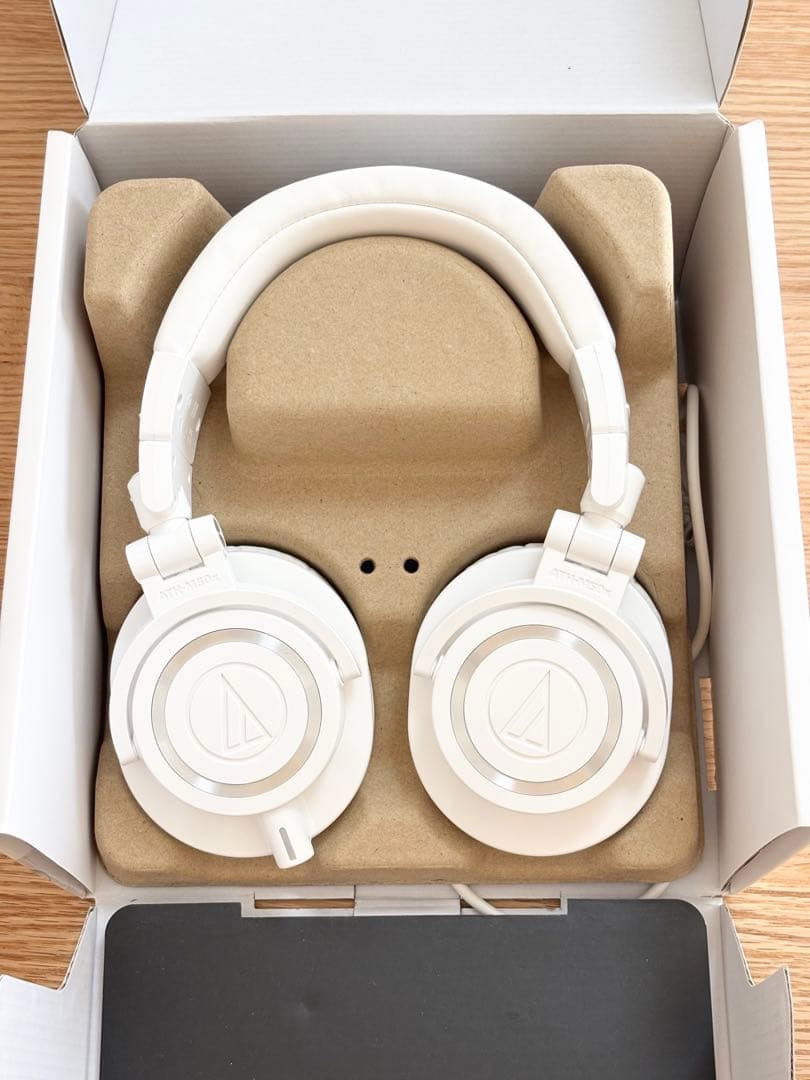 オーディオテクニカ ATH-M50xWH（ホワイト）