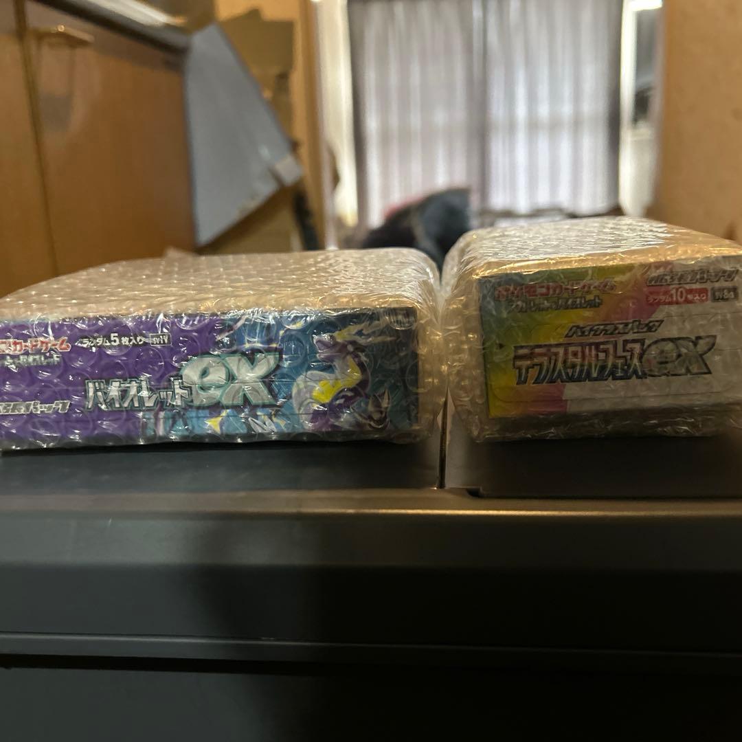 ポケモンカードゲーム バイオレット　テラスタルフェスBoxシュリンク付き