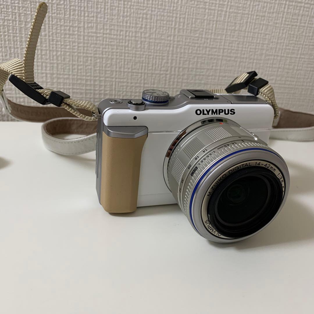 OLYMPUS PEN E-PL1 ホワイト ミラーレス一眼カメラ