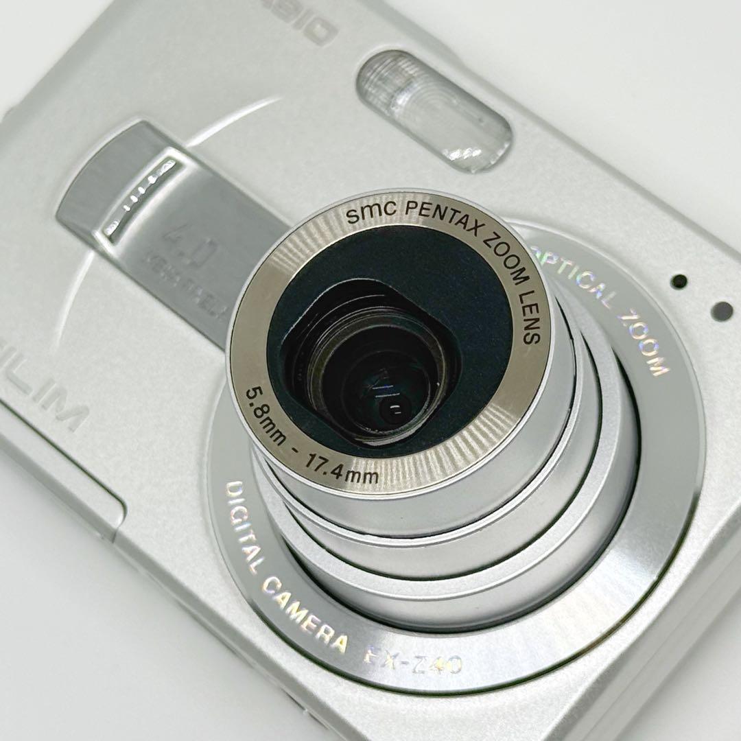 CASIO EXILIM EX-Z40 シルバー カシオ コンデジ