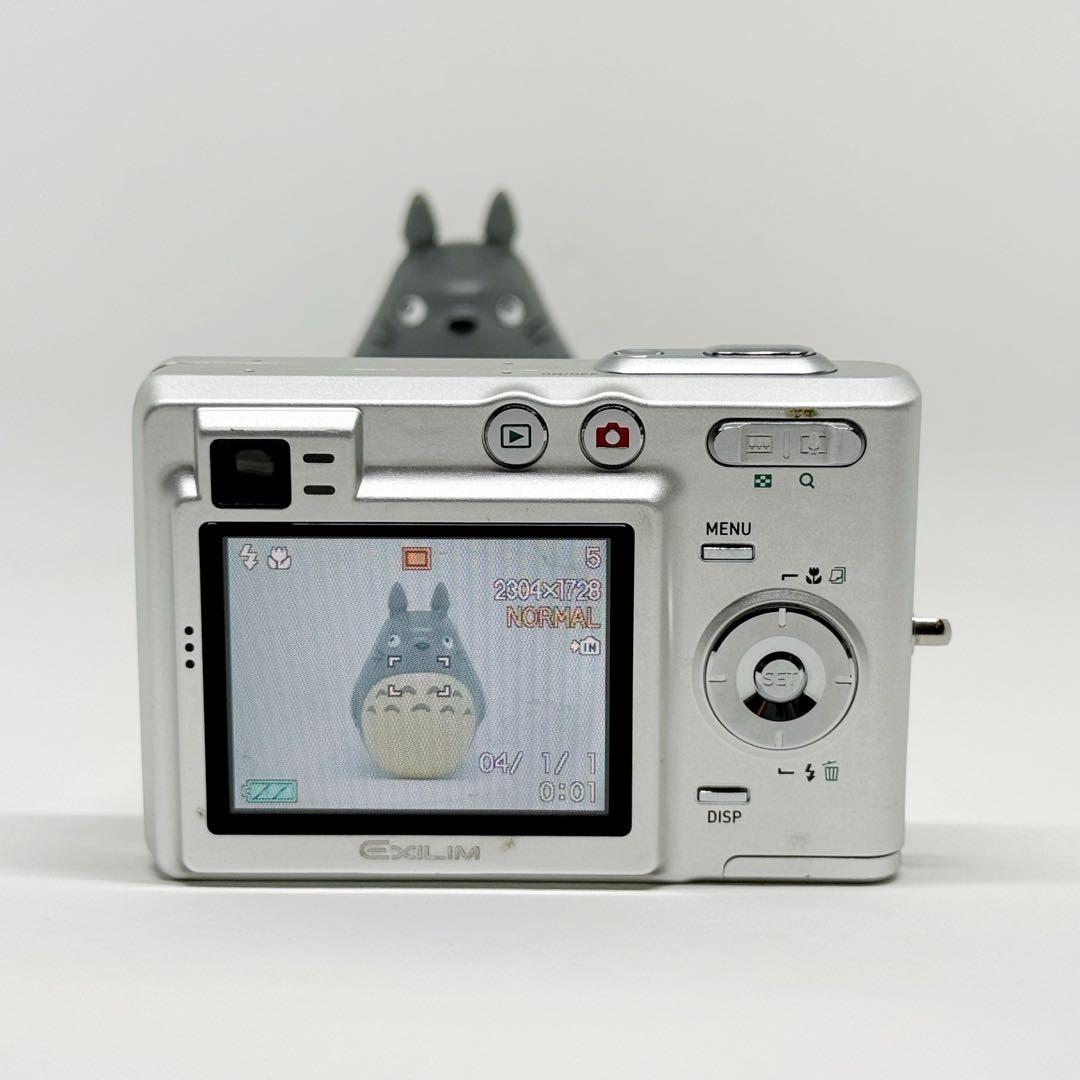 CASIO EXILIM EX-Z40 シルバー カシオ コンデジ