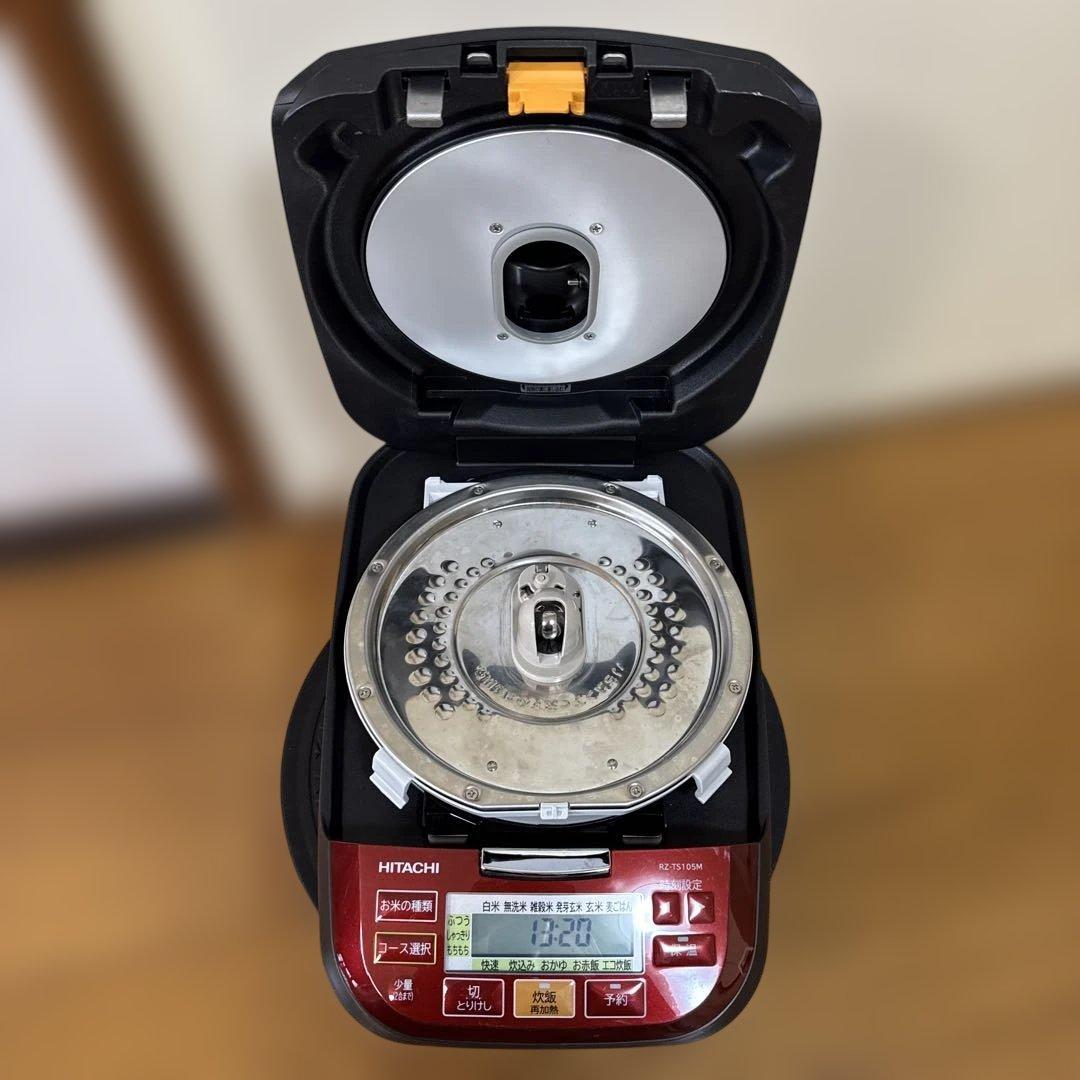 日立　IHジャー炊飯器　5.5合　ふっくら御膳　RZ-TS105Mルビーレッド