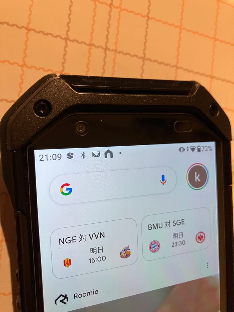 京セラ　TORQUE 5G 新品バッテリー交換済。