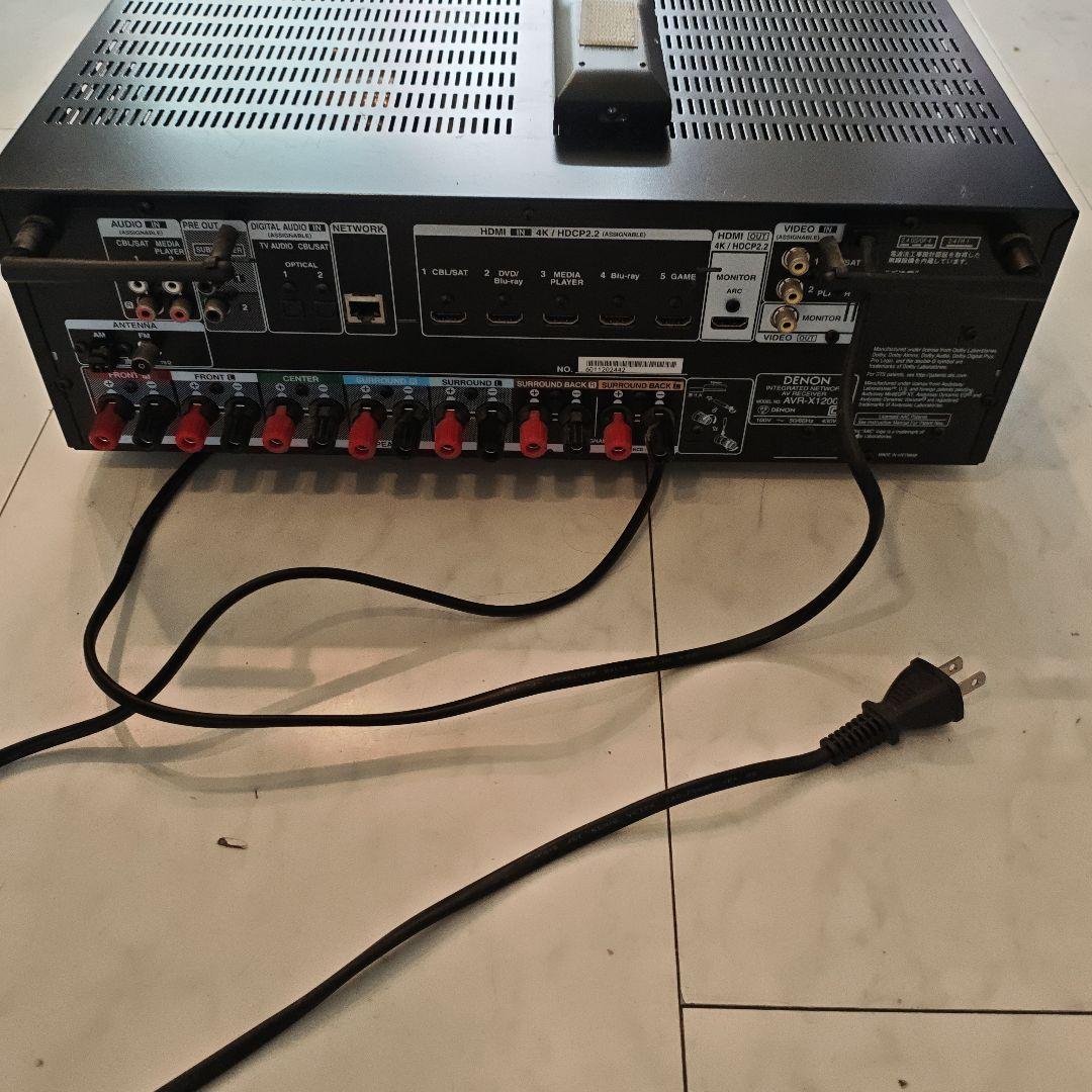 DENON AVR-X1200W 7ch AVアンプ