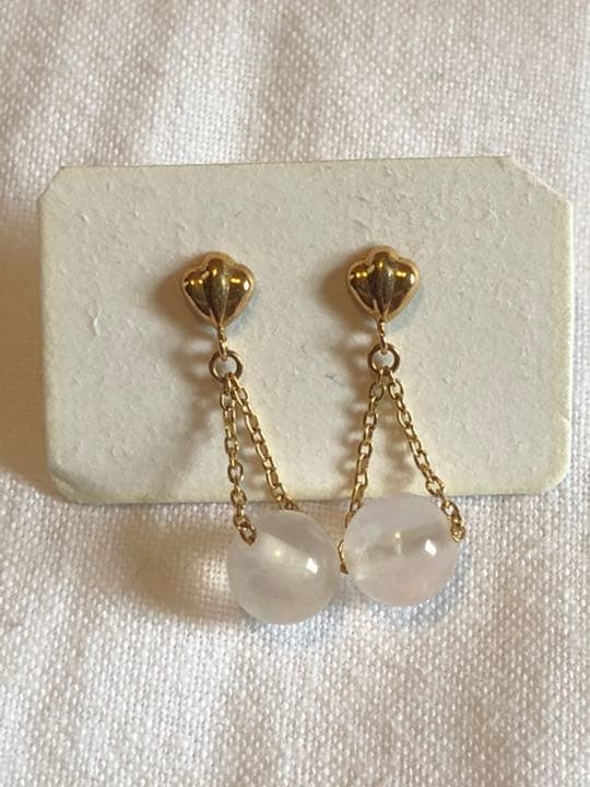 パール ピアス イヤリング k18 GOLD