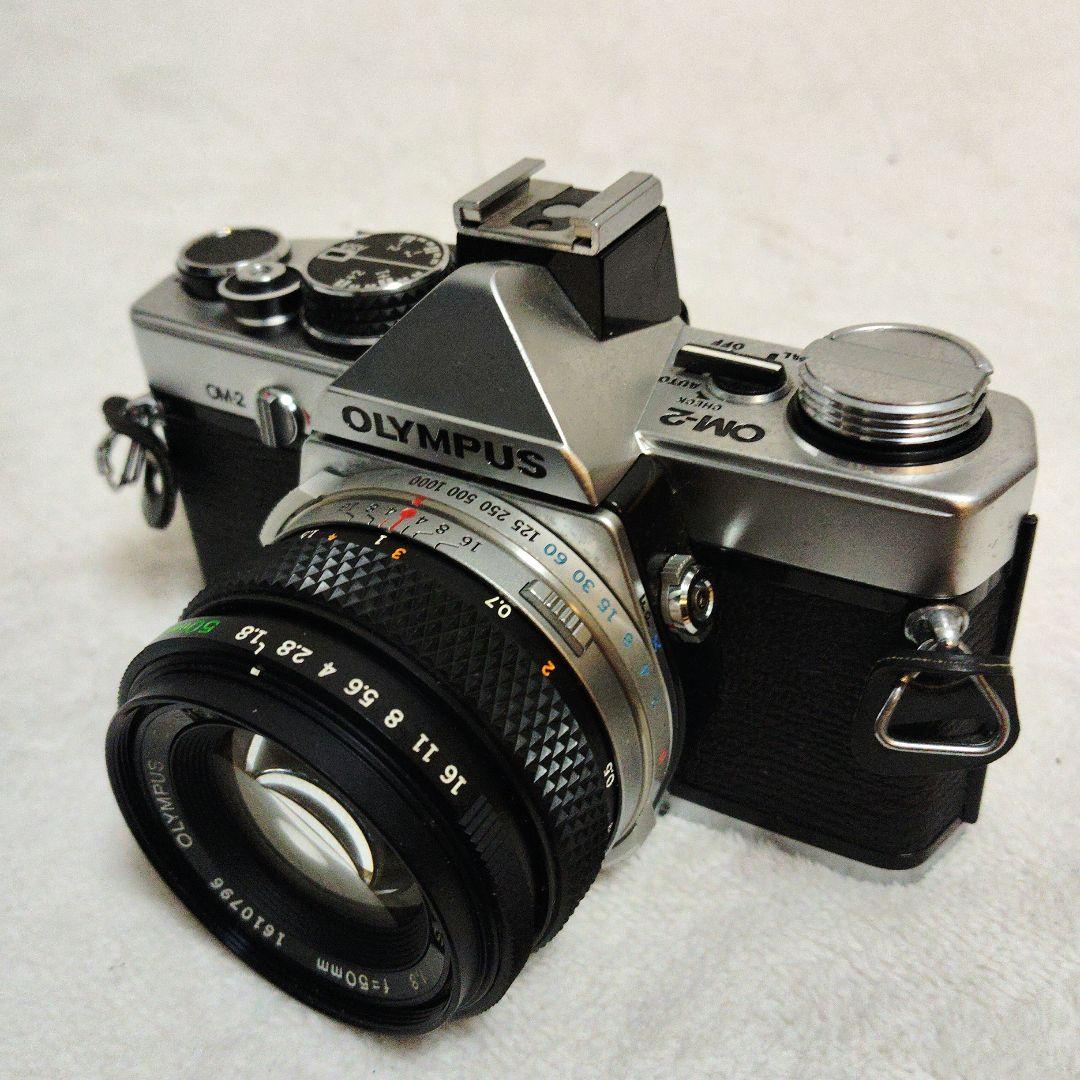 【美品】OLYMPUS OM-2 F.ZUIKO50mmf1.8露出OK