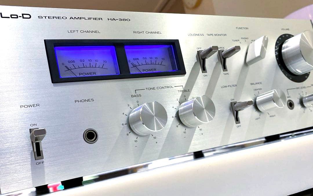Lo-D プリメインアンプ HA-380 ローディ メンテ 動作品
