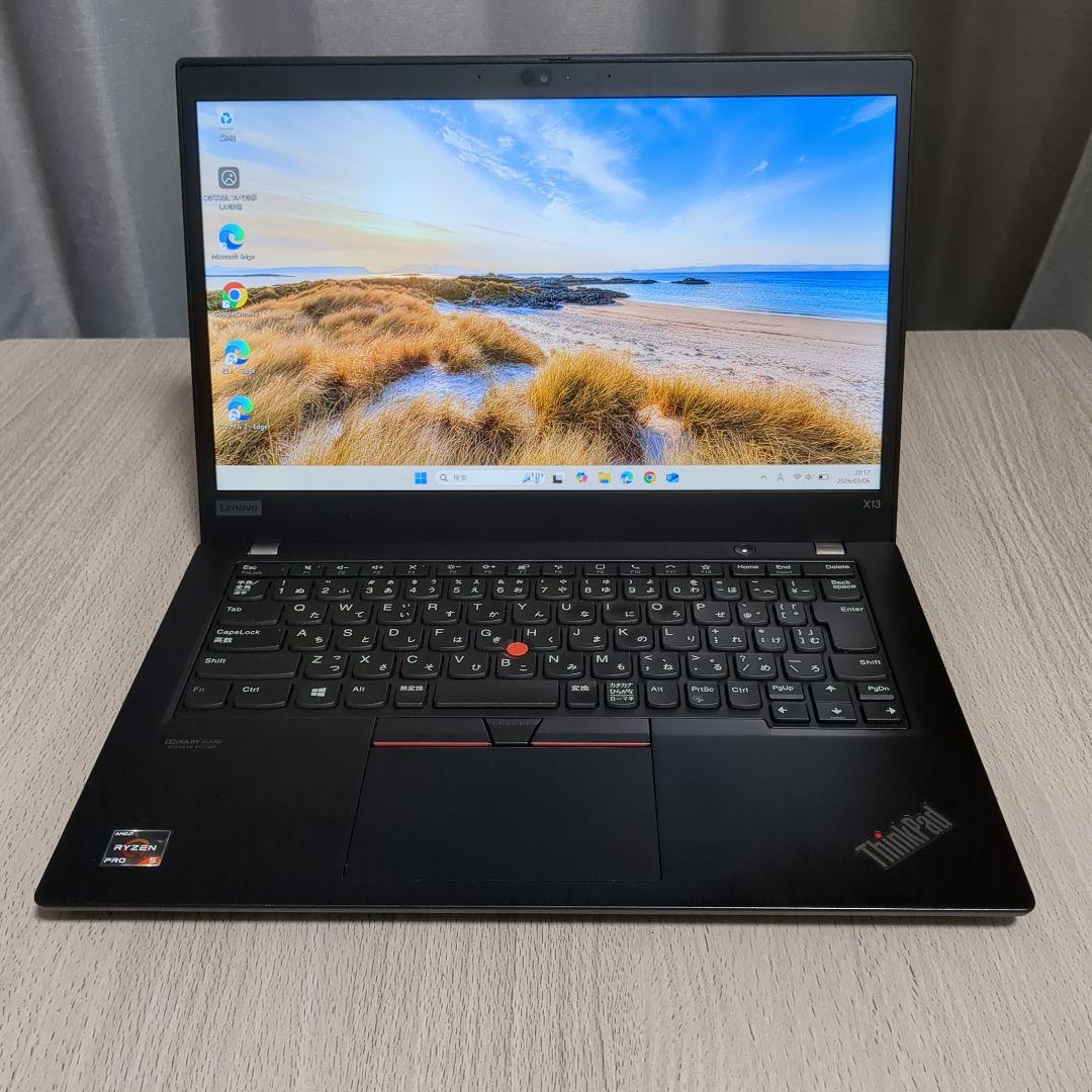 Windowsノート本体 ThinkPad X13 Gen1/Ryzen5 4650U/32G/256G