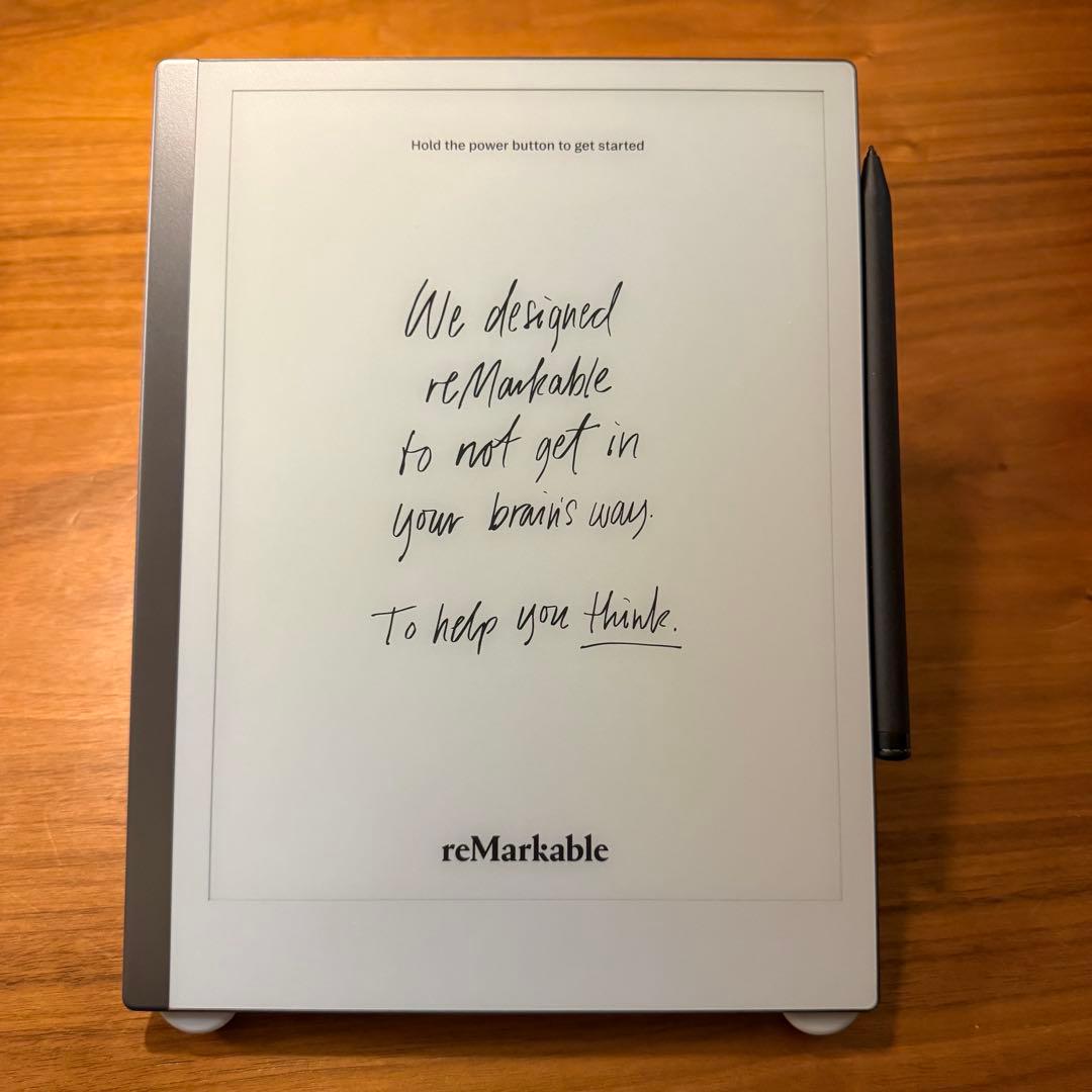 【中古】reMarkable2本体 ペン付き 電子ノート