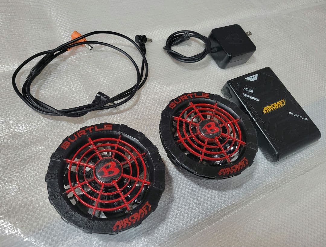 バートル Aircraft 冷却ファンセット 17V AC300 AC310