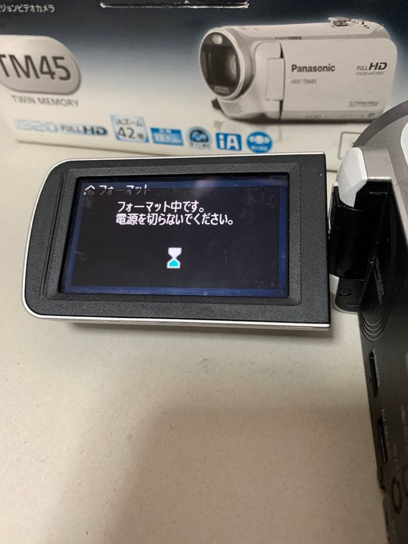 PanasonicパナソニックHDC-TM45 デジタルハイビジョンビデオカメラ