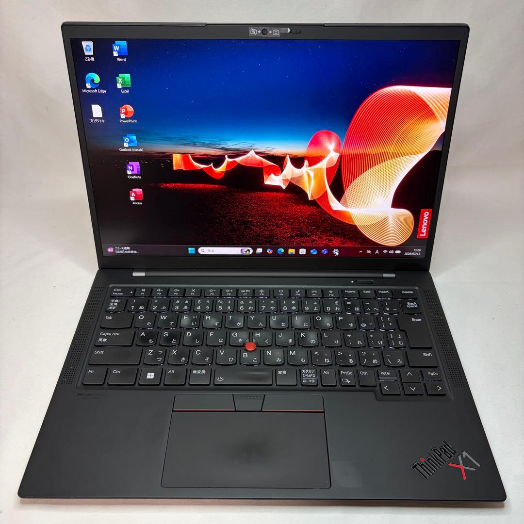 準美品 ThinkPad X1 Carbon Gen10 12世代 i5 8GB