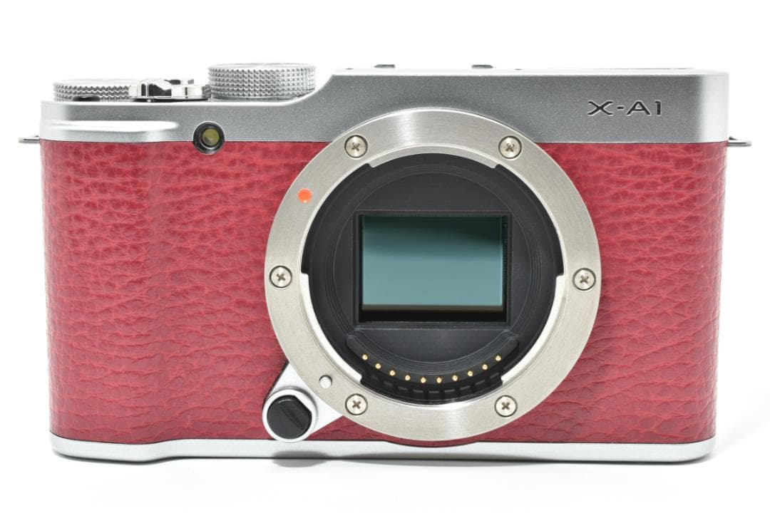 富士フイルム X-A1 ミラーレスデジタルカメラボディ レッド Fujifilm