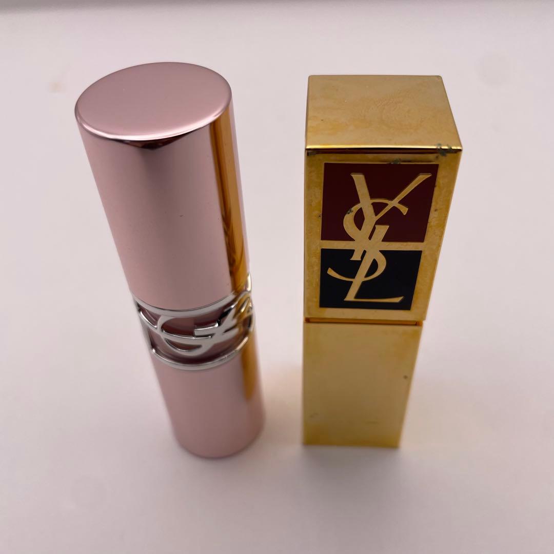 イヴ・サンローラン　口紅 2本セット + 試供品