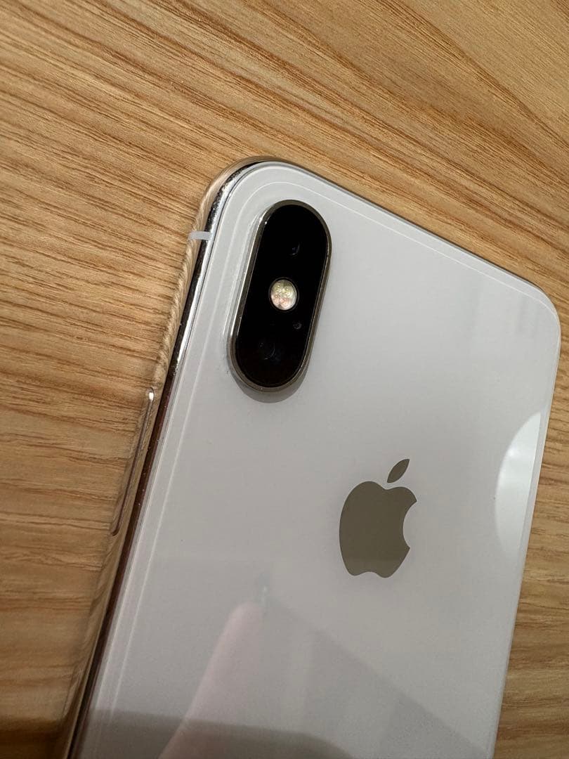 今週限定価格 iPhone X 256GB シルバー バッテリー89%