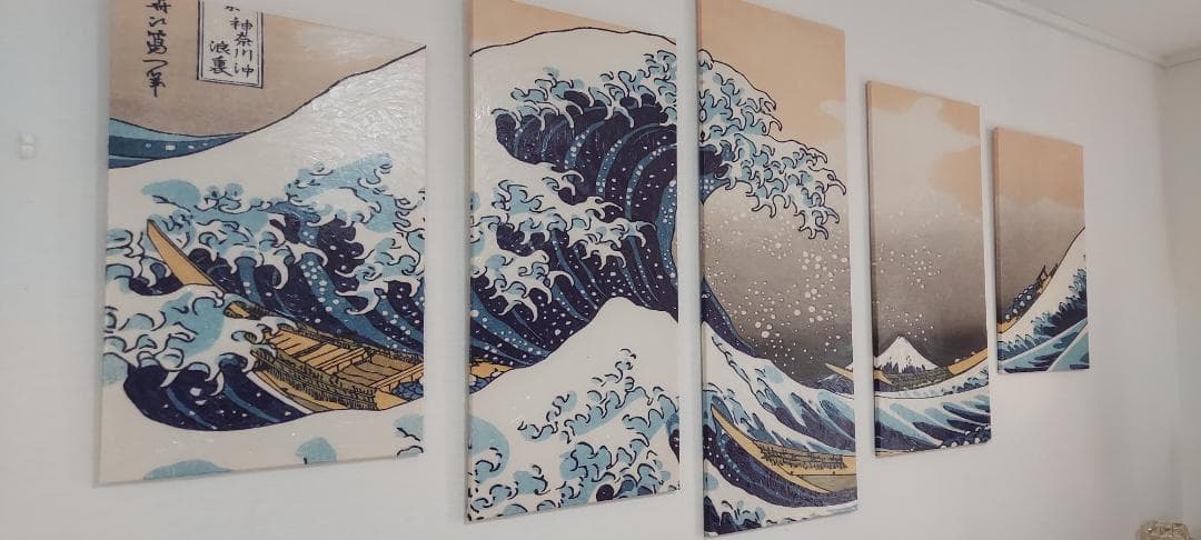 浮世絵 [富嶽三十六景] の 葛飾北斎パネルアート