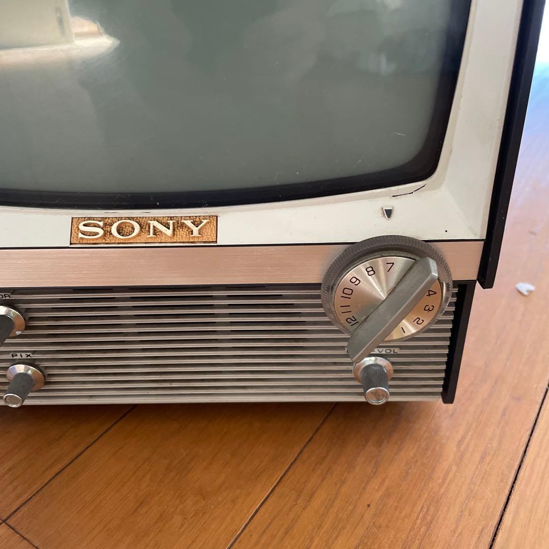 昭和レトロ❗️ソニー SONYトランジスタテレビ 9-306型 ブラウン管 レトロ