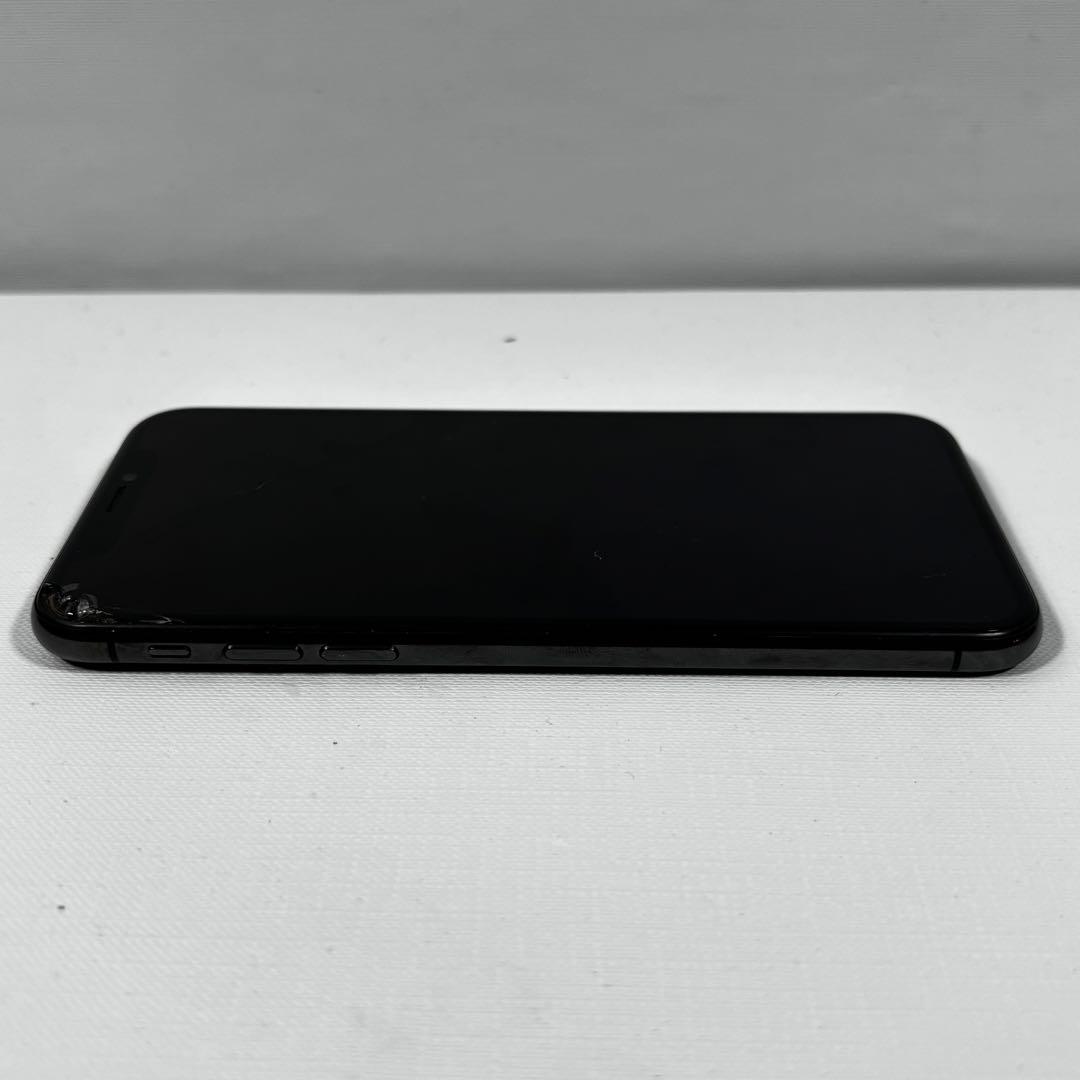 【画面割れ】iPhone X 64GB SIMロック解除済み　バッテリー71%