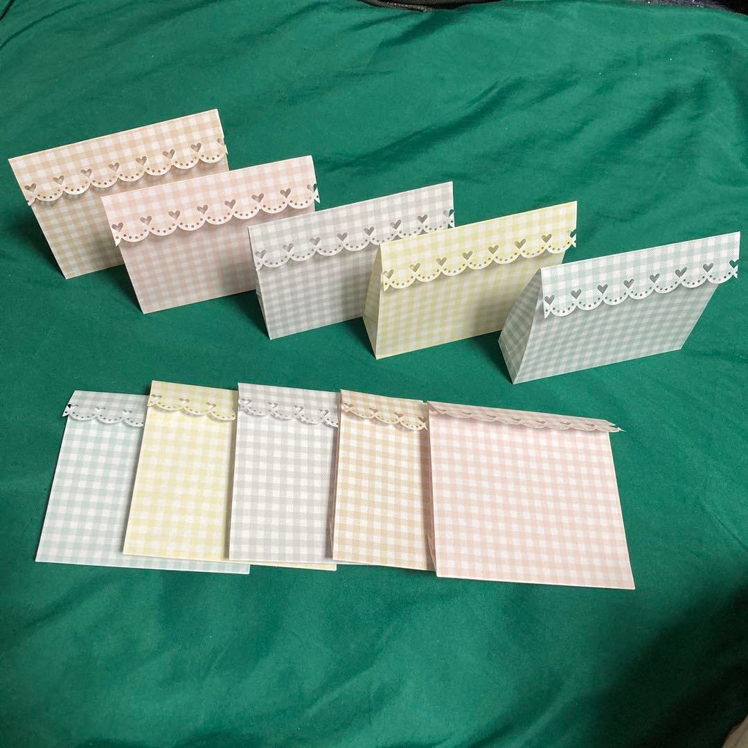 ミニ紙袋　ギフトバッグ　ラッピング　ハンドメイド　おすそ分け