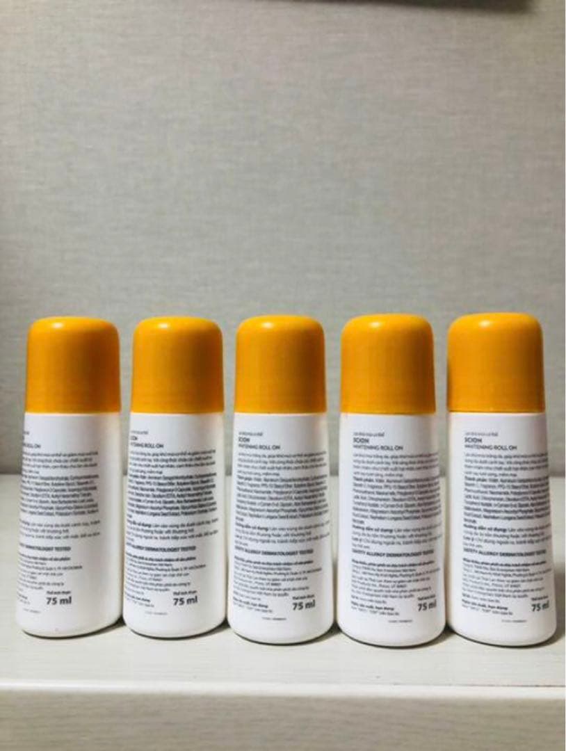 SCION デオドラントロールオン 75ml 5本セット❤️