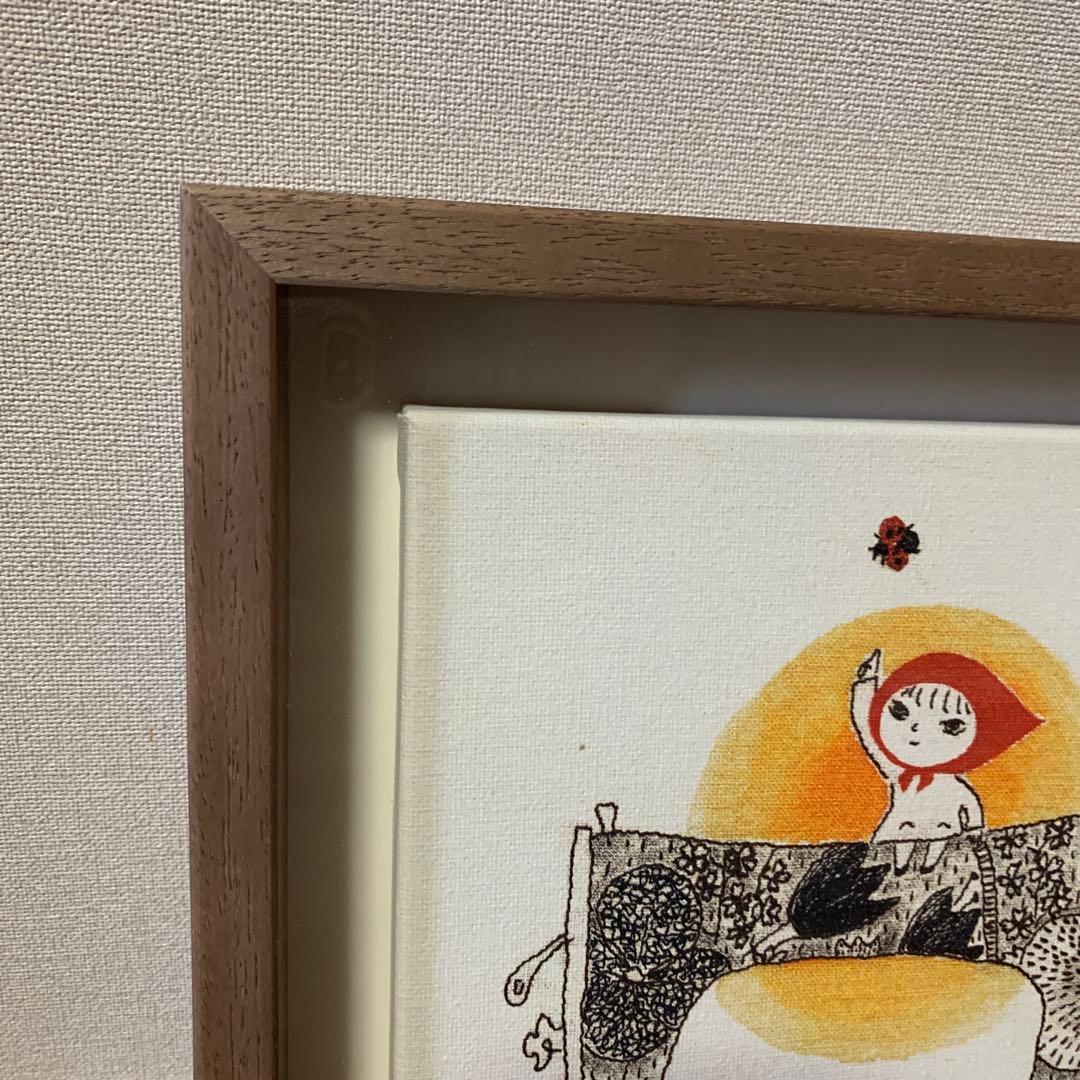 ミカオ　MICAO 「ミシン妖精」版画　絵画