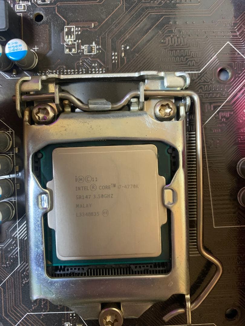 CPU-i7-4770k+Z87-S01 マザーボード+ DDR3-16GB