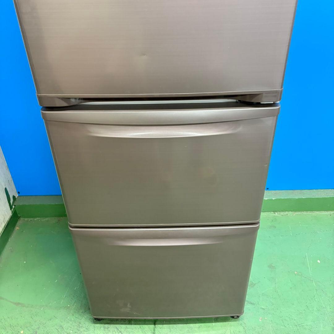 873　おしゃれなブラウンカラー！大型冷蔵庫　自動製氷　365Ｌ　右開き　3ドア