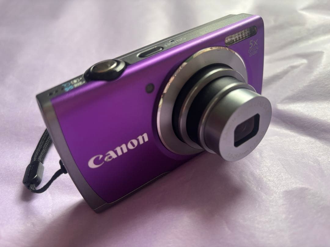 キャノン　Canon power shot A3500 IS パープル