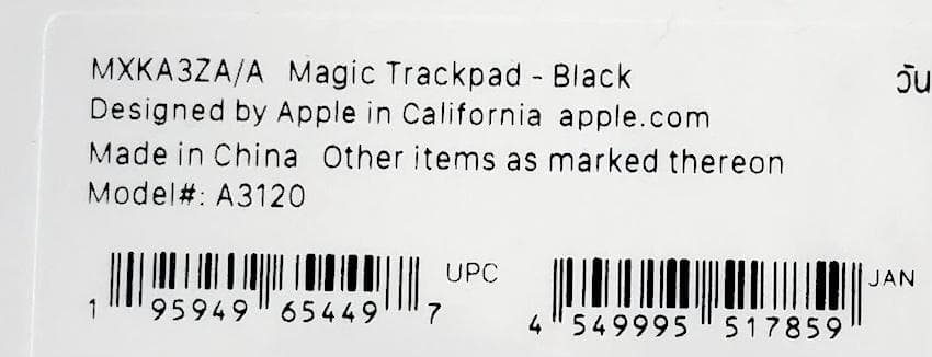 未開封｜新品｜最新｜ブラック｜USB-C｜Magic Trackpad 4｜純正