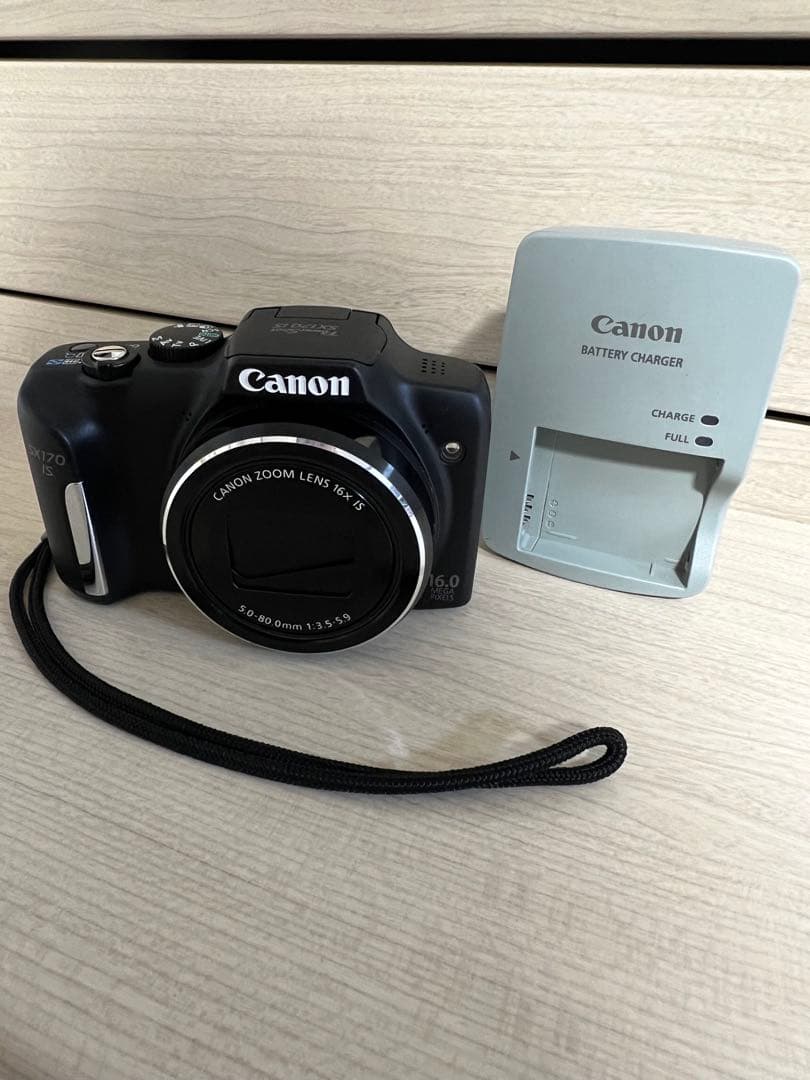 【動作品・良品】Canon SX170 IS コンパクトデジタルカメラ