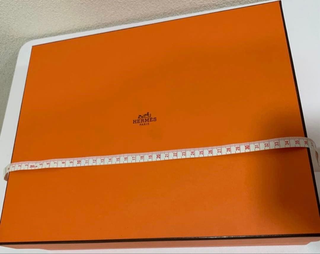【空箱】エルメス　蓋36cm 箱35.5cm 高さ11cm