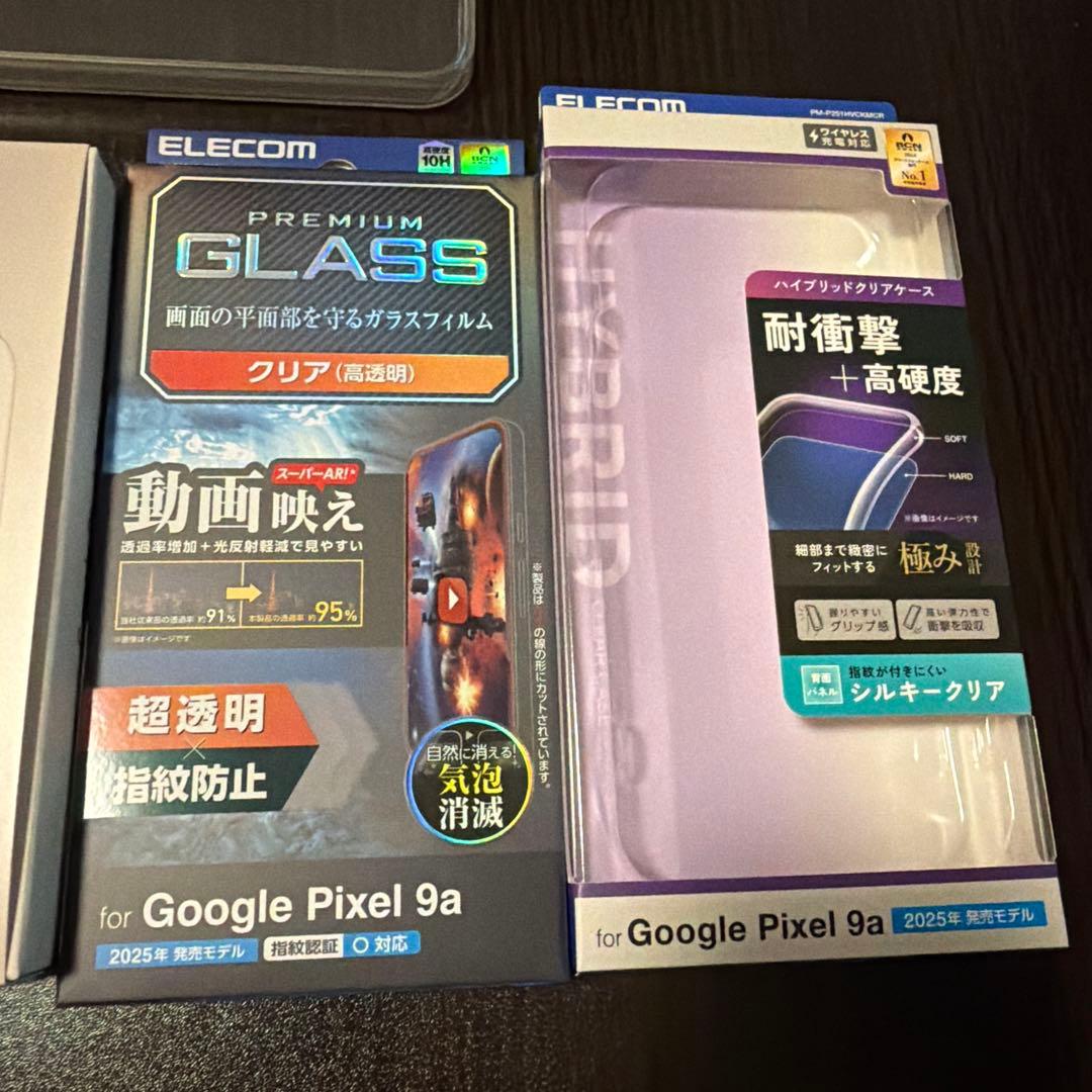 Google Pixel 9a 128GB 本体 ケース フィルム付属