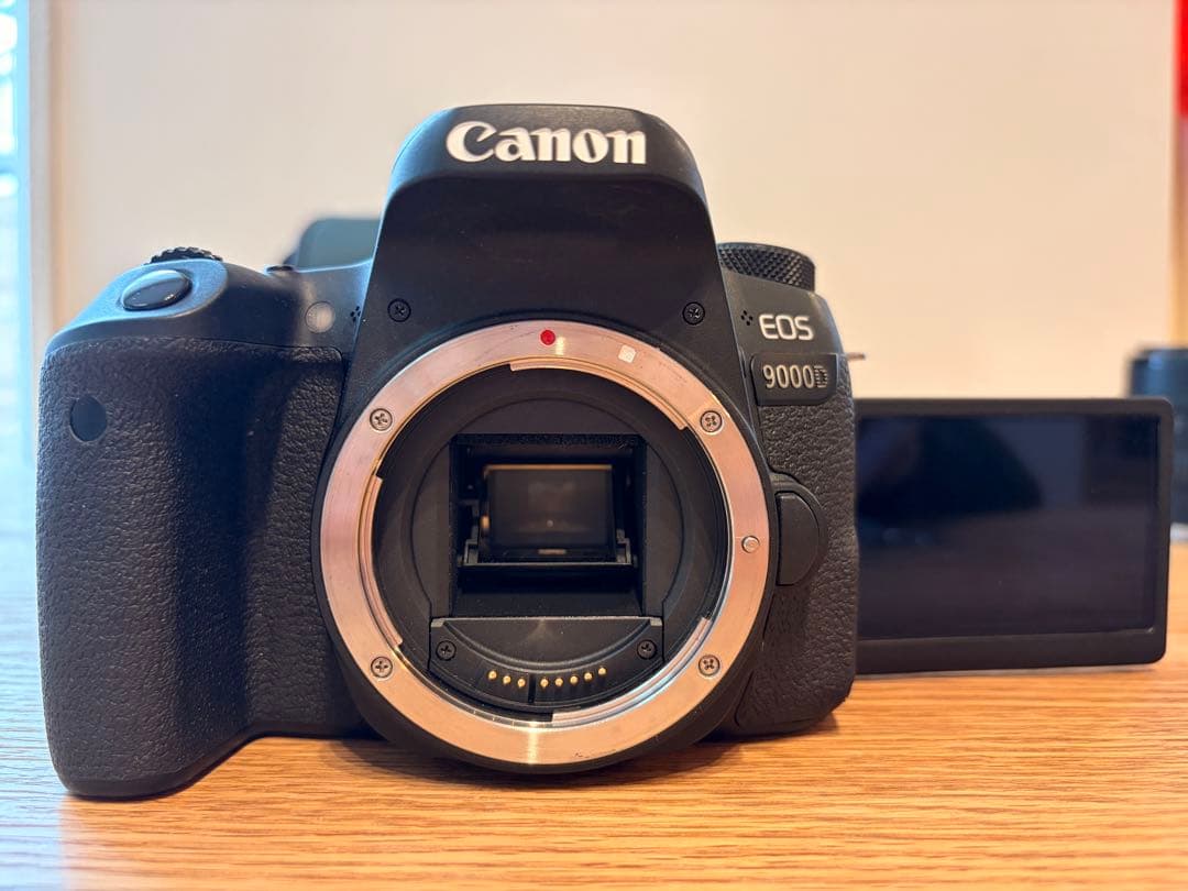 [美品] Canon EOS 9000D デジタル一眼レフ レンズセット
