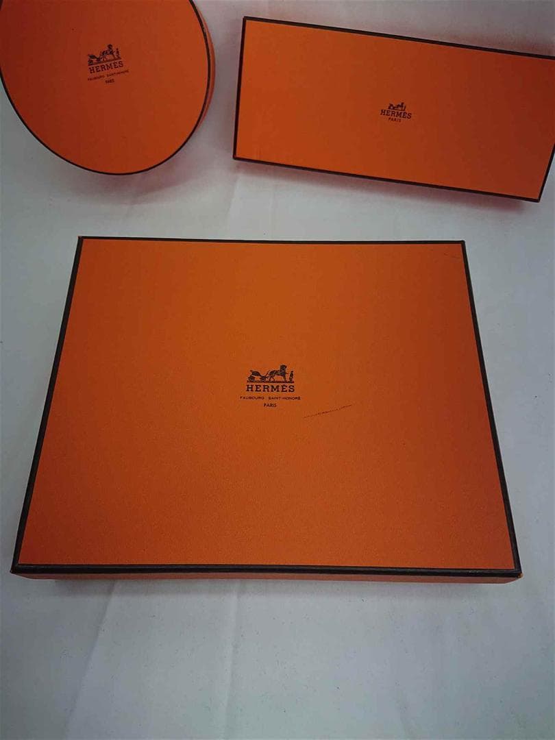 ♡エルメス HERMES オレンジ ボックス 3点セット ギフト用空箱