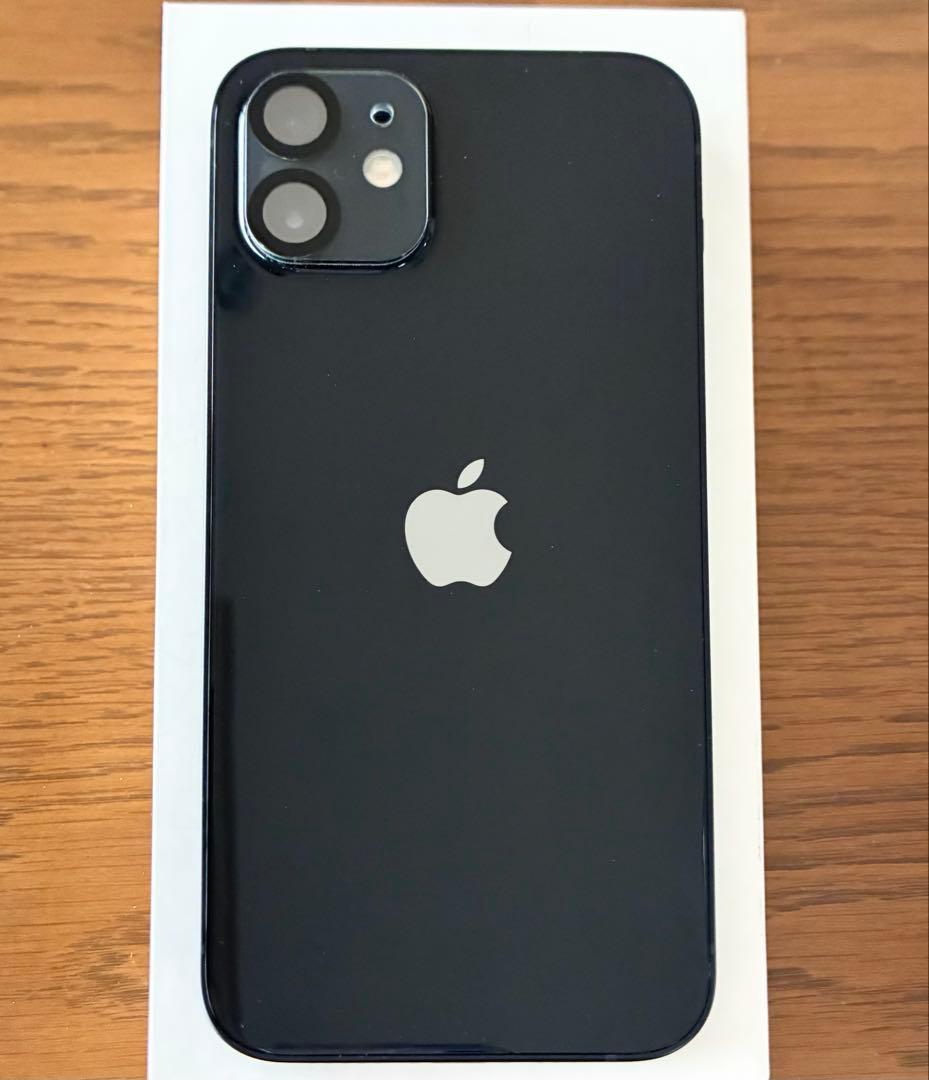 値下げ　美品iPhone 12 256GB ブラック SIMフリー