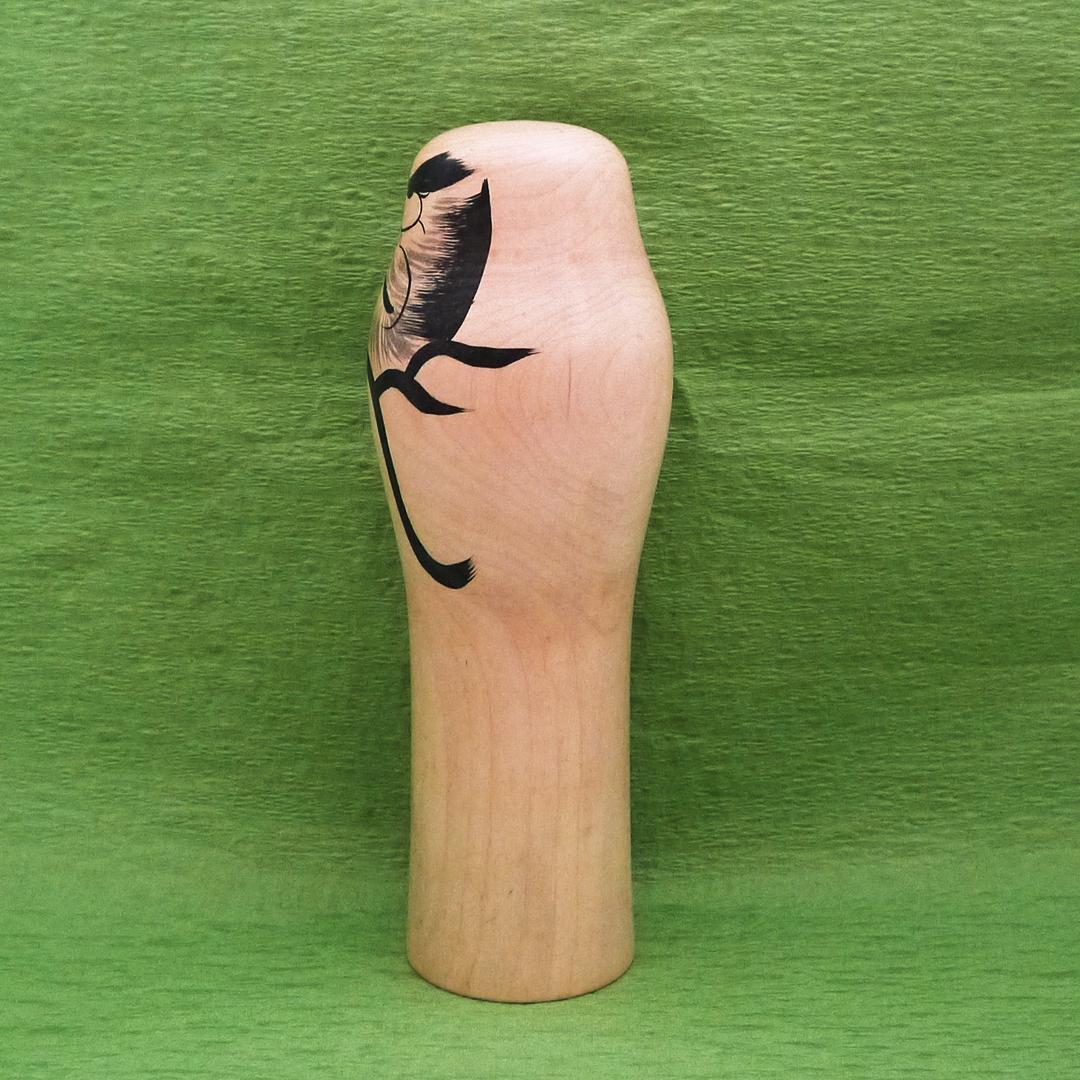 【希少・美品】 だるま 木地玩具 鳴子こけし 鳴子松田重雄 約24.3cm