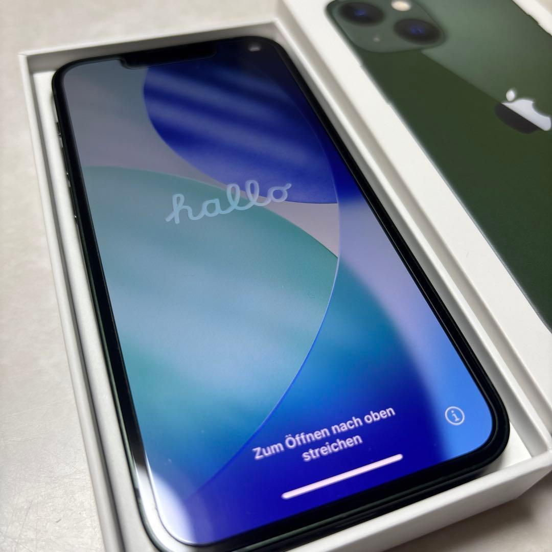 iPhone13mini 128GB グリーン